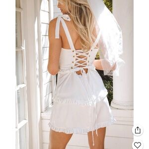 Show Me Your MuMu Mini Corset Dress